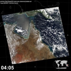 Level 1B Image at: 0405 UTC