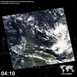 Level 1B Image at: 0410 UTC