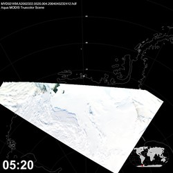 Level 1B Image at: 0520 UTC