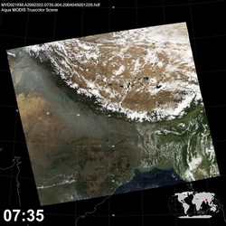 Level 1B Image at: 0735 UTC