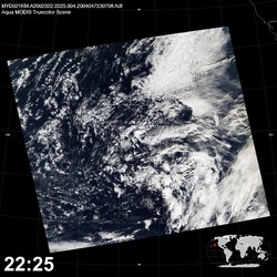 Level 1B Image at: 2225 UTC