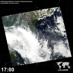 Level 1B Image at: 1700 UTC