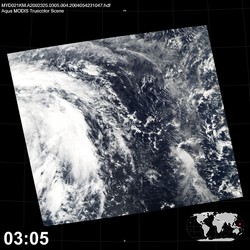 Level 1B Image at: 0305 UTC