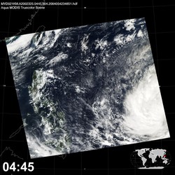 Level 1B Image at: 0445 UTC