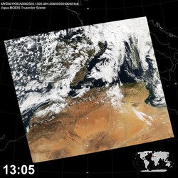 Level 1B Image at: 1305 UTC