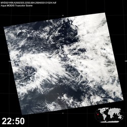 Level 1B Image at: 2250 UTC