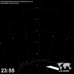 Level 1B Image at: 2355 UTC