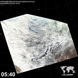 Level 1B Image at: 0540 UTC