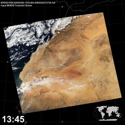 Level 1B Image at: 1345 UTC