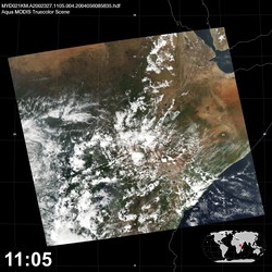 Level 1B Image at: 1105 UTC