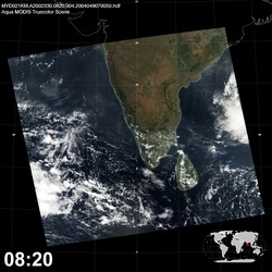 Level 1B Image at: 0820 UTC