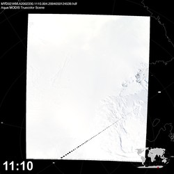 Level 1B Image at: 1110 UTC