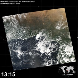 Level 1B Image at: 1315 UTC