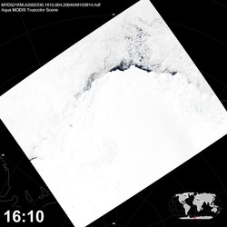 Level 1B Image at: 1610 UTC