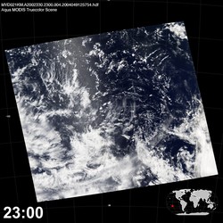 Level 1B Image at: 2300 UTC