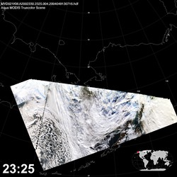 Level 1B Image at: 2325 UTC