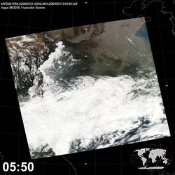 Level 1B Image at: 0550 UTC