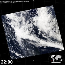 Level 1B Image at: 2200 UTC