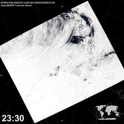 Level 1B Image at: 2330 UTC