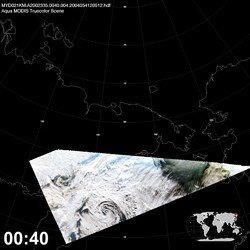 Level 1B Image at: 0040 UTC