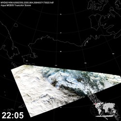 Level 1B Image at: 2205 UTC