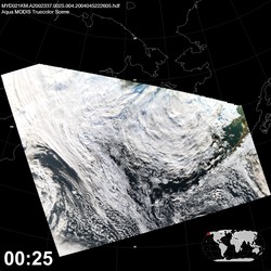 Level 1B Image at: 0025 UTC