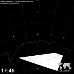 Level 1B Image at: 1745 UTC