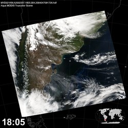 Level 1B Image at: 1805 UTC