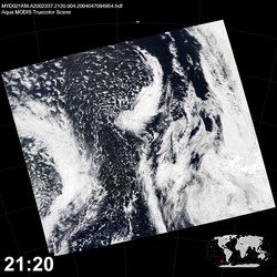 Level 1B Image at: 2120 UTC