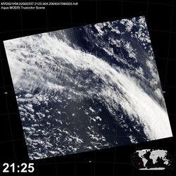 Level 1B Image at: 2125 UTC