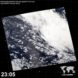 Level 1B Image at: 2305 UTC