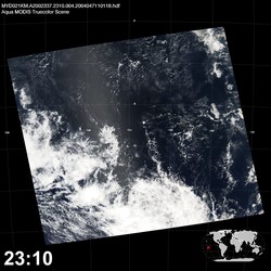 Level 1B Image at: 2310 UTC