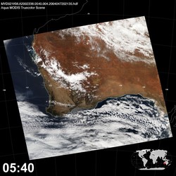 Level 1B Image at: 0540 UTC