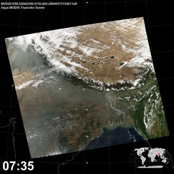 Level 1B Image at: 0735 UTC