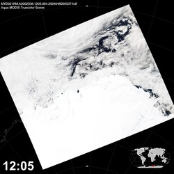 Level 1B Image at: 1205 UTC