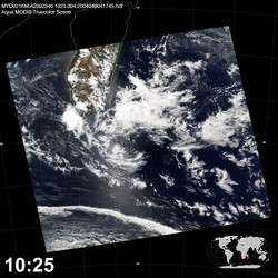 Level 1B Image at: 1025 UTC