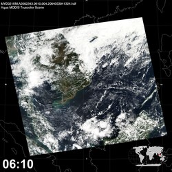 Level 1B Image at: 0610 UTC