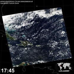 Level 1B Image at: 1745 UTC