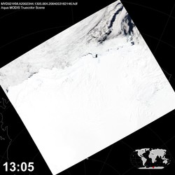 Level 1B Image at: 1305 UTC