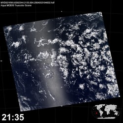 Level 1B Image at: 2135 UTC