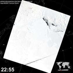 Level 1B Image at: 2255 UTC