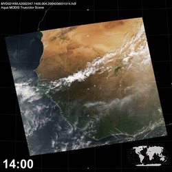 Level 1B Image at: 1400 UTC