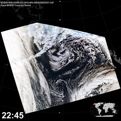 Level 1B Image at: 2245 UTC