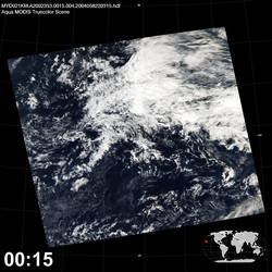 Level 1B Image at: 0015 UTC