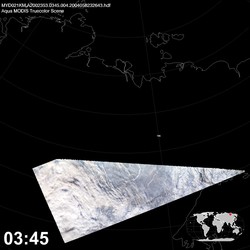 Level 1B Image at: 0345 UTC