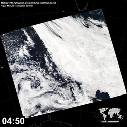 Level 1B Image at: 0450 UTC