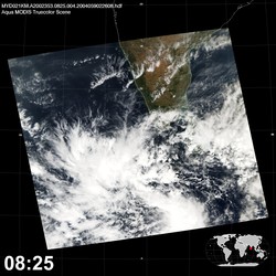 Level 1B Image at: 0825 UTC