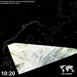 Level 1B Image at: 1020 UTC