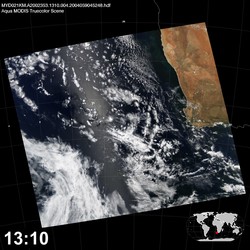 Level 1B Image at: 1310 UTC