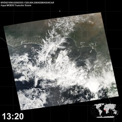 Level 1B Image at: 1320 UTC